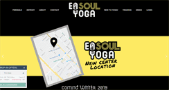 Desktop Screenshot of ensoulyoga.com